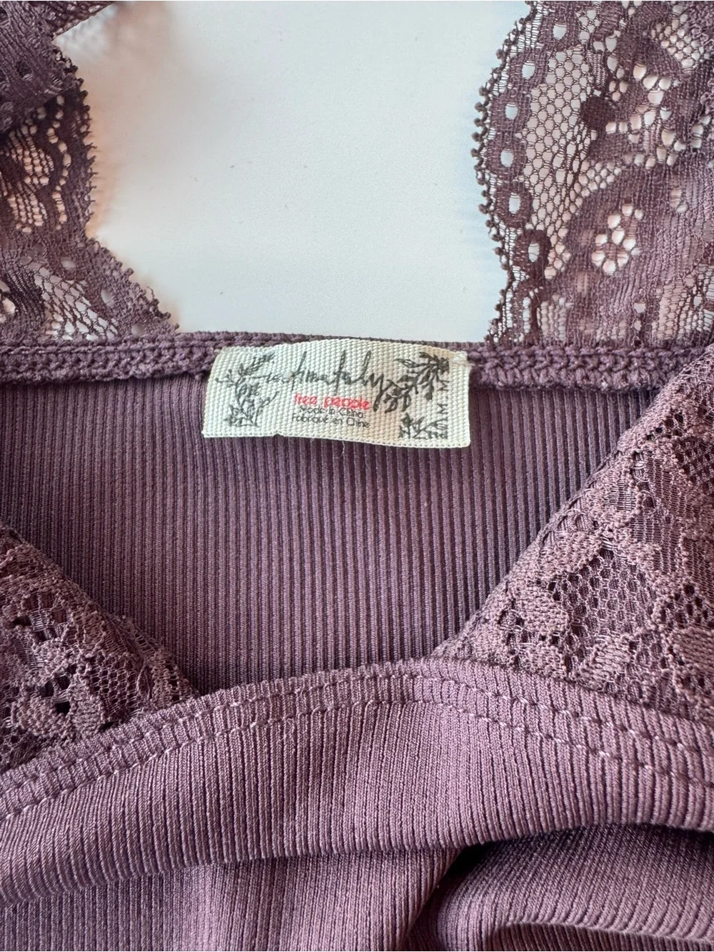 Free people lace top